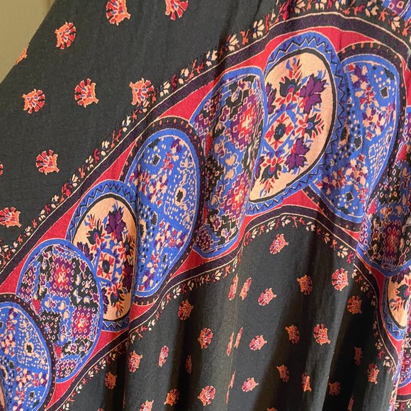 Free People Intimates Boho Floral Razor back Maxi Dress - Picture 4 of 8